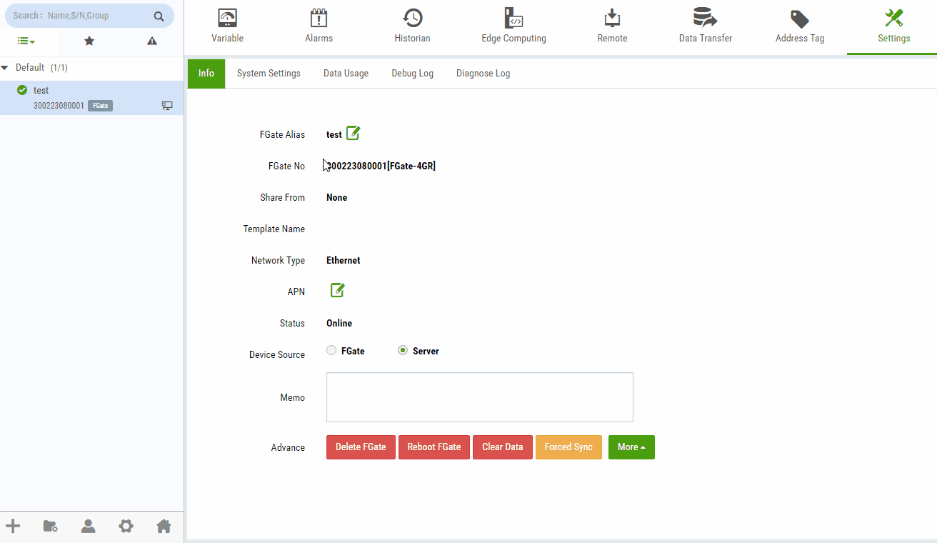 Login Interface