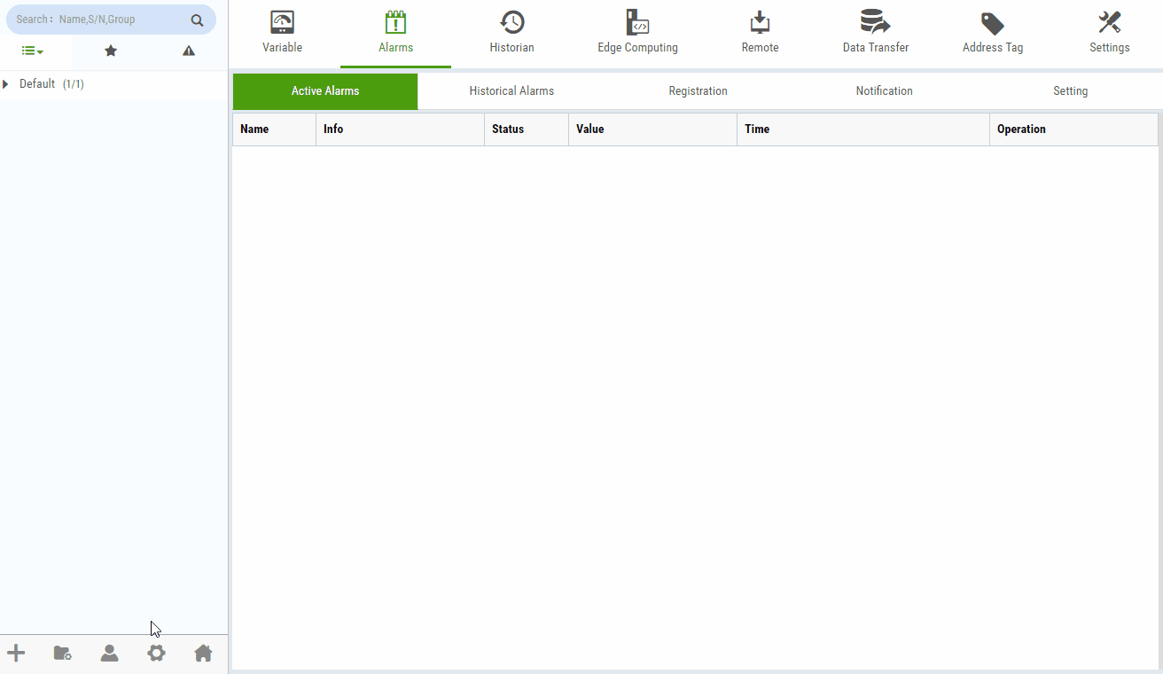 Login Interface